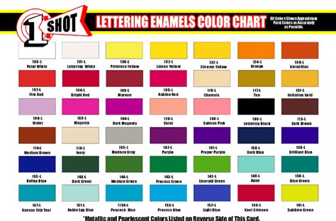 1 shot paint uk|one shot paint color chart.